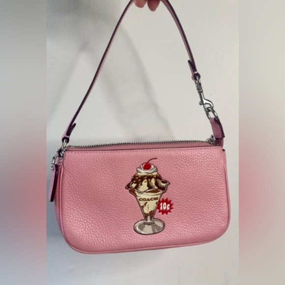 Coach Nolita 19 Sundae bag Ice cream Cherry Blossom Colour & Matching Wallet - Picture 3 of 6